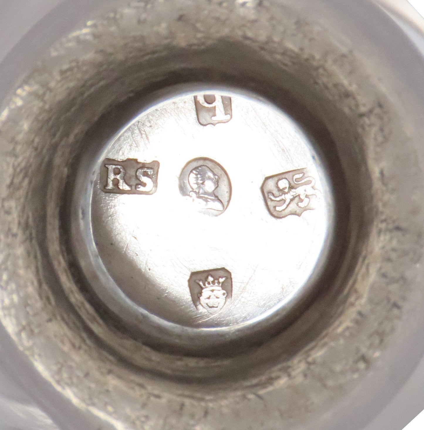 1791 English Georgian Sterling Silver Small Samovar Hot Water Urn Bird Crest