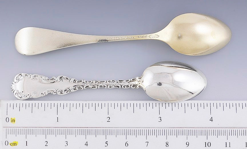 Asst'd Group 8 American Sterling Silver Demitasse Spoons