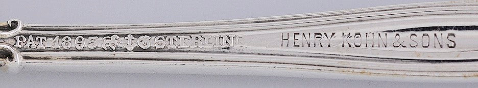 Asst'd Group 8 American Sterling Silver Demitasse Spoons
