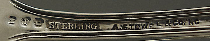 6 Watson King Philip Sterling Silver Dessert Forks
