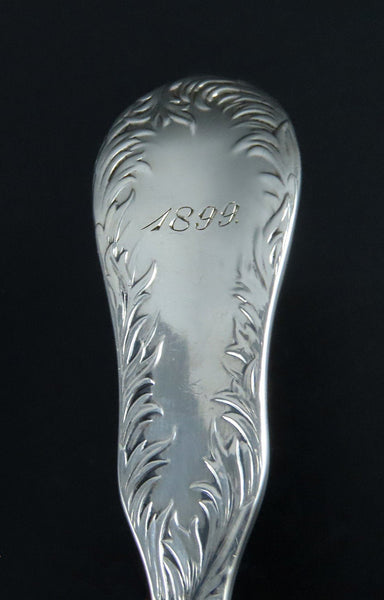 Fabulous Dominick Haff No 10 Sterling Silver Lg Berry Casserole Spoon 9 1/8"