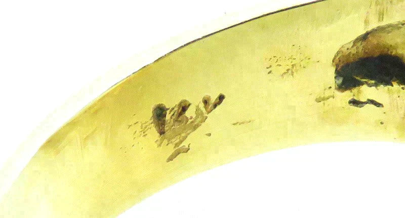 Vintage 14K Yellow Gold & Natural Moonstone Cabochon Stone Statement Ring
