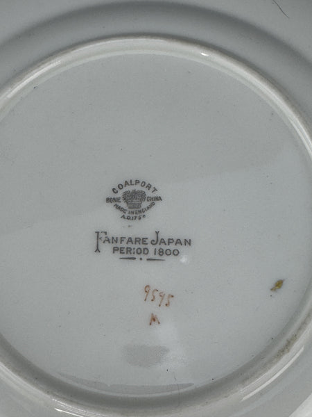 11 Coalport Fanfare Japan Pattern Bread Plates 6.75 Inches