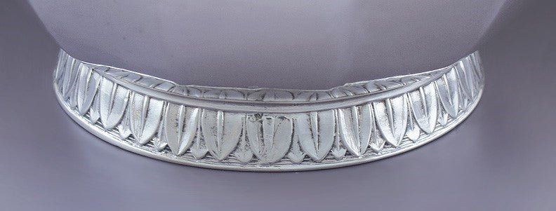 Antique c1841-1845 American Coin Silver Tea Cup Mug by Bard and Lamont