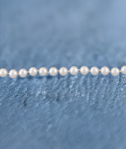 Classy 30" Strand ~7.5mm Pearl Necklace Individually Knotted