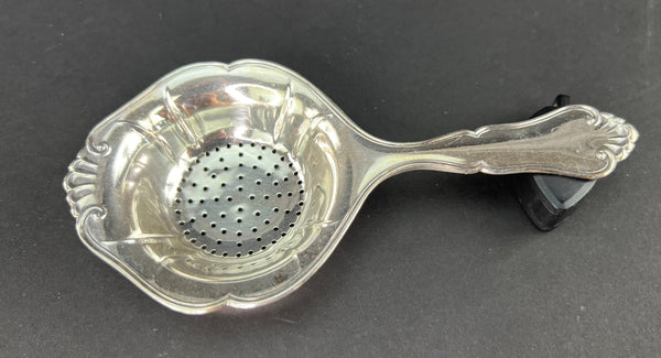 Elegant VTG Norwegian Sterling Silver Marthinsen Martha Märtha Tea Strainer