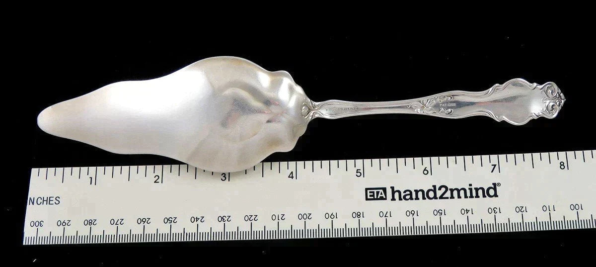 Antique Art Nouveau Wallace Irian 1902 Cherubs Muse Jelly Cake Pastry Server