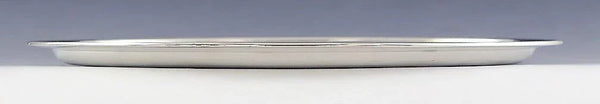 Antique c1920 Tiffany & Co Sterling Silver Oval Platter/Tray 12" X 16"