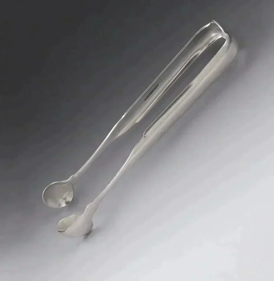 Antique c1825 American Coin Silver Stevens & Lakeman Salem MA Sugar Tongs