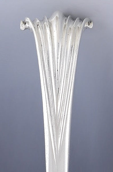 Antique 1805 English Georgian Sterling Silver Onslow Scroll Serving Spoon
