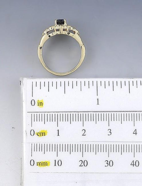 Beautiful 14k Yellow Gold & .72ct Sapphire Ring