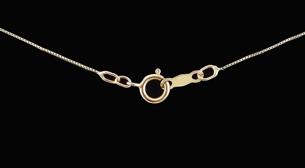 Shining 10k Yellow Gold and Diamond Necklace and Open Heart Pendant w/ Flowers