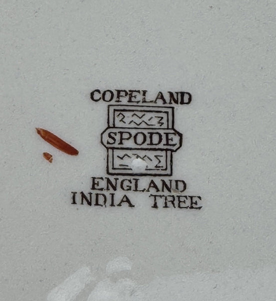 Large Old Copeland Spode India Tree Platter 14 3/4 by 11 1/2 inches