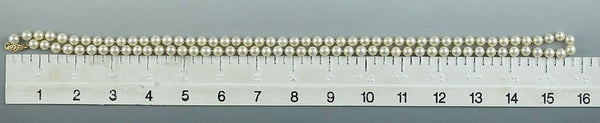 Nice Quality 32 inch Knotted Pearls Long Strand Necklace