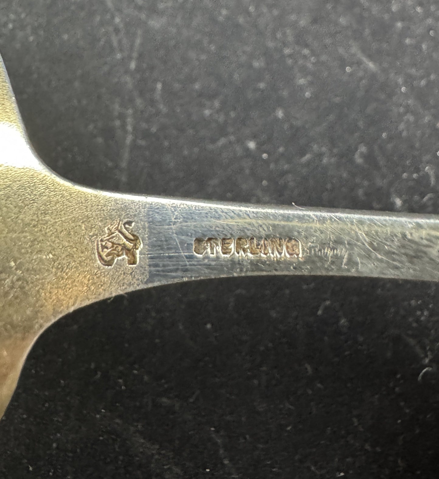 Superb Knowles Sterling Silver Pasta Server circa 1880
