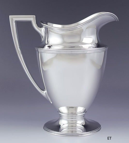 Antique c1920 Tiffany & Co Sterling Silver 4 Pint Water Pitcher 4 Pints