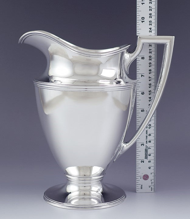 Antique c1920 Tiffany & Co Sterling Silver 4 Pint Water Pitcher 4 Pints