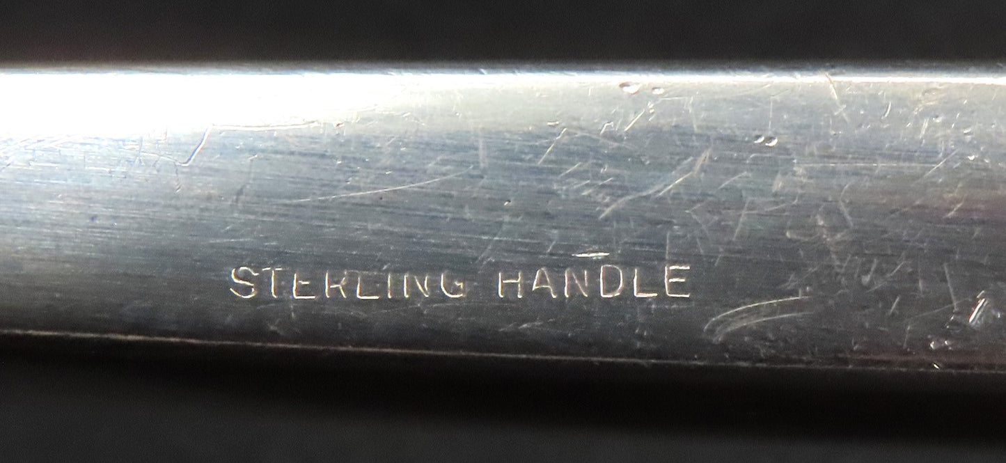 Great Set 10 International Sterling Silver Continental Pattern 8 7/8" Knives