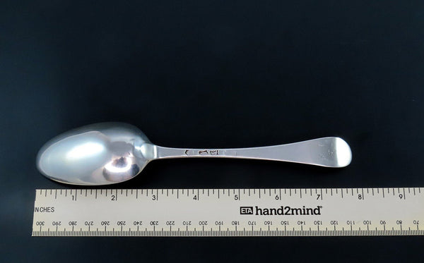 1736 Antique English Sterling Silver Serving Spoon