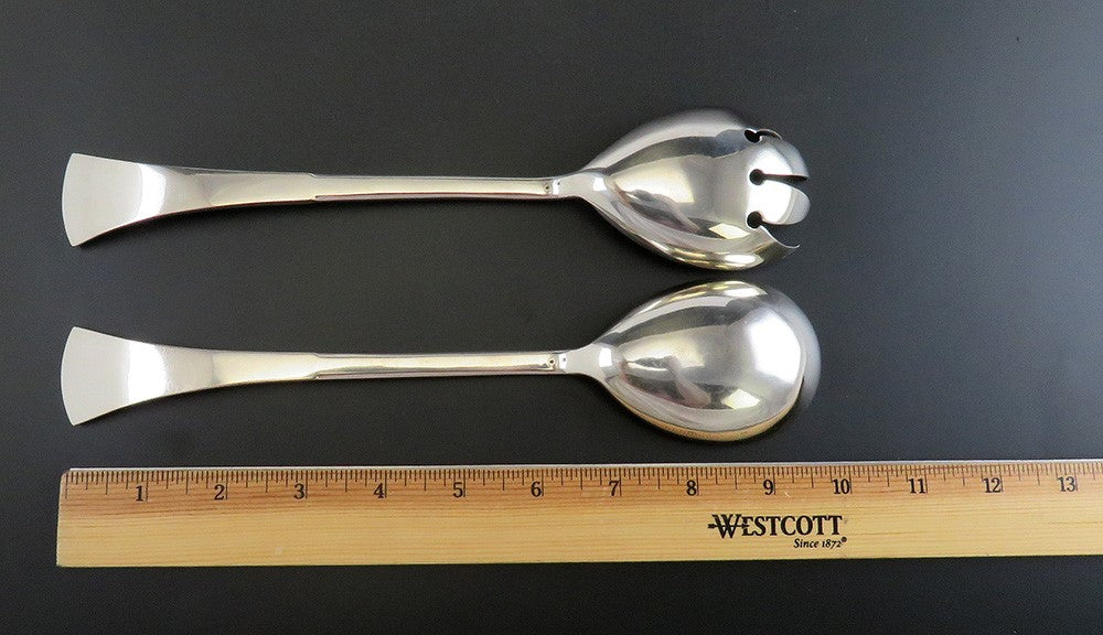 Classical Austrian Silver Salad/Large Serving Set Circa 1920