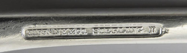Antique Sterling Silver Faneuil 1910 Serving Spoon Pointed End NO MONO 9 5/8"