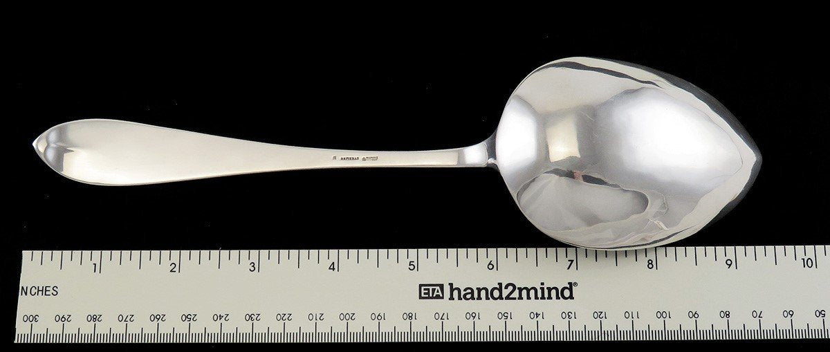 Antique Sterling Silver Arthur Stone Assoc Pointed End Serving Spoon NO MONO