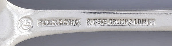 Durgin Sterling Silver Bright Cut Engraved Irish Star Cake Pie Server 9 1/4"