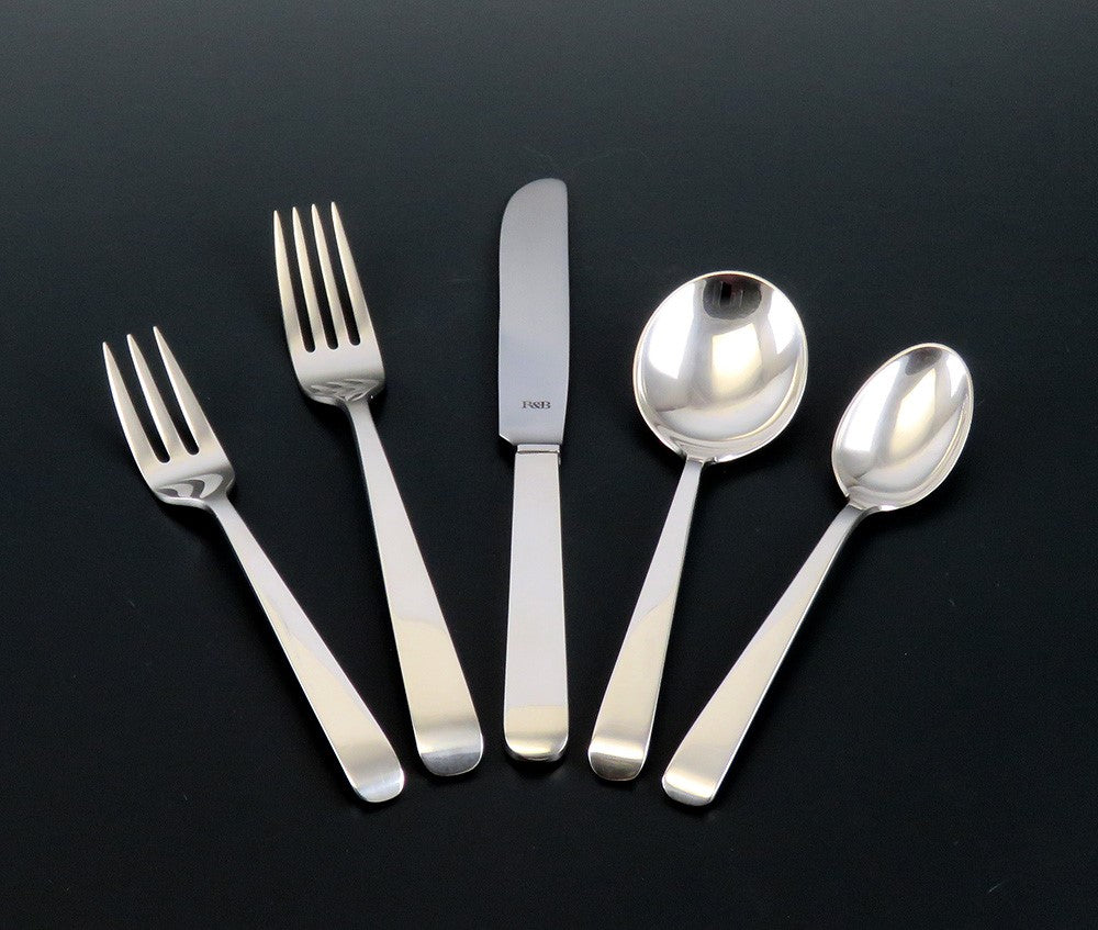 Superb Robbe Berking Sterling Silver 27pc Alta Flatware Set