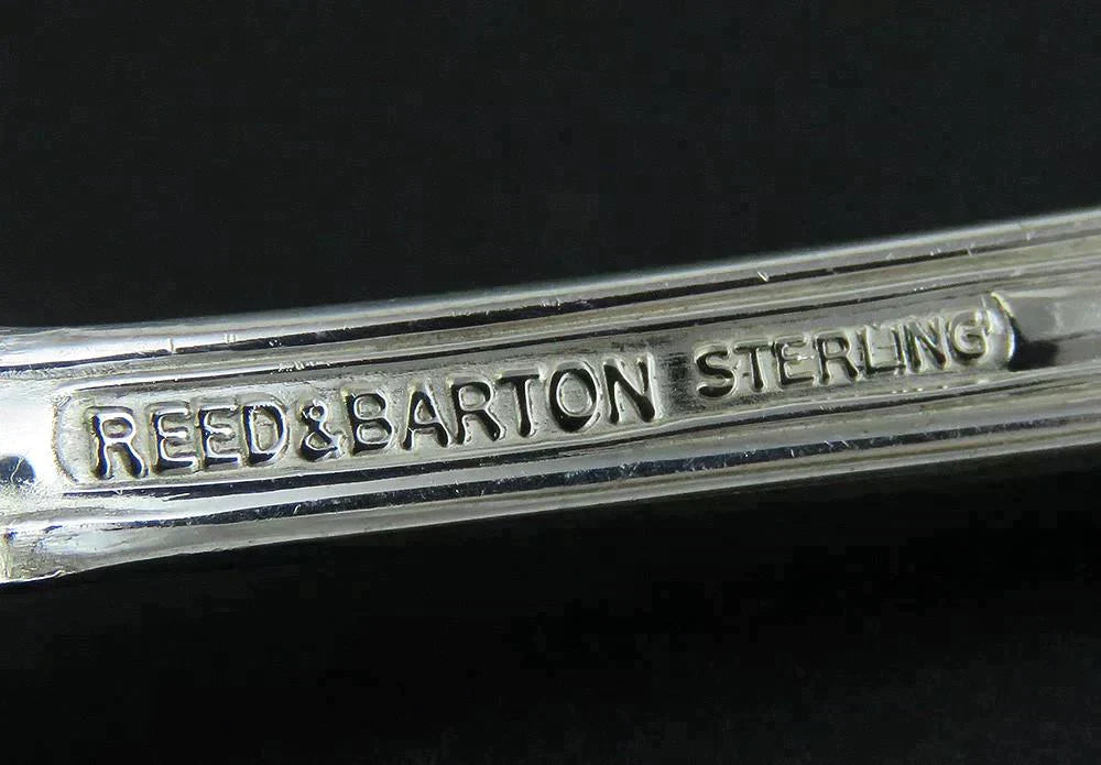Reed Barton Sterling Silver 63pc Eighteenth 18th Century Flatware Set Serves 12