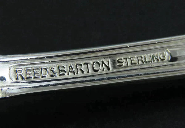 Reed Barton Sterling Silver 63pc Eighteenth 18th Century Flatware Set Serves 12