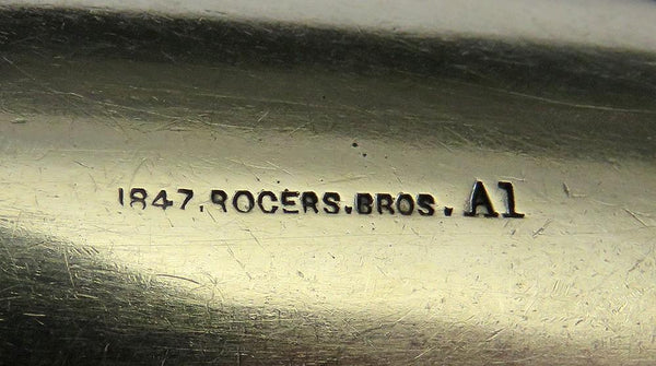 Antique 19th Century Aesthetic Movement Rogers Bros Silver Plate Cheese Scoop