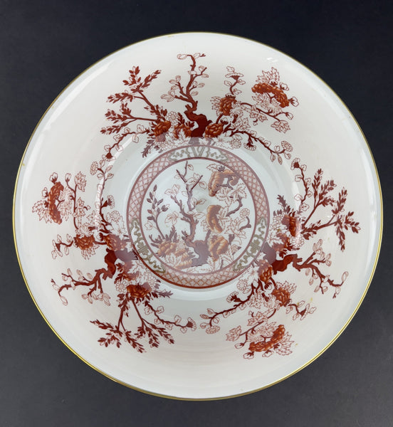 Large Serving Bowl or Fruit Bowl by Coalport India Tree Coral