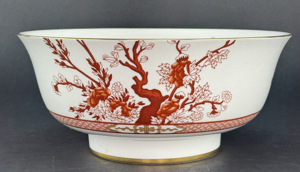 Large Serving Bowl or Fruit Bowl by Coalport India Tree Coral