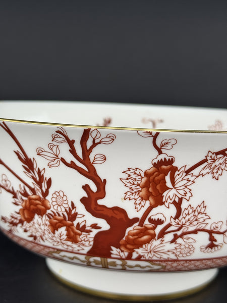 Large Serving Bowl or Fruit Bowl by Coalport India Tree Coral