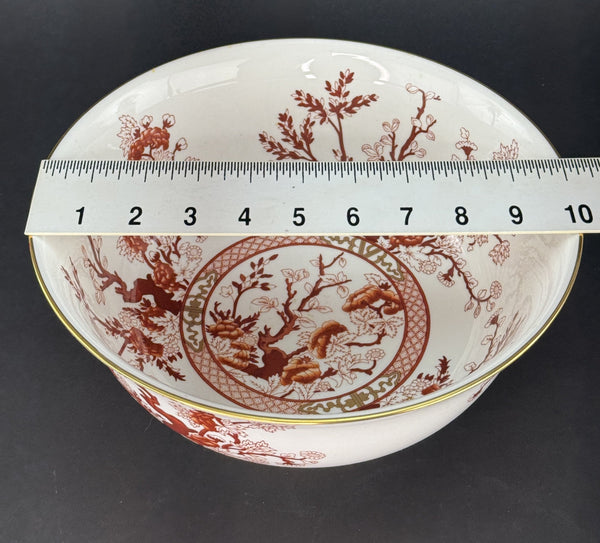 Large Serving Bowl or Fruit Bowl by Coalport India Tree Coral