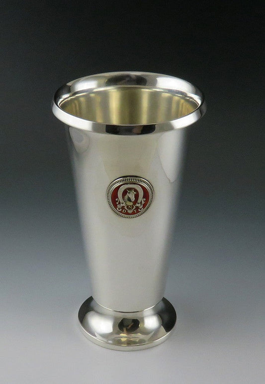 Norwegian 830S Silver Det Norske Travselskap Horseracing Trophy Cup N.M. Thune