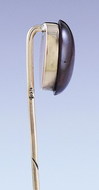 Fine Quality c1885 Natural Garnet & 10K Gold Stickpins
