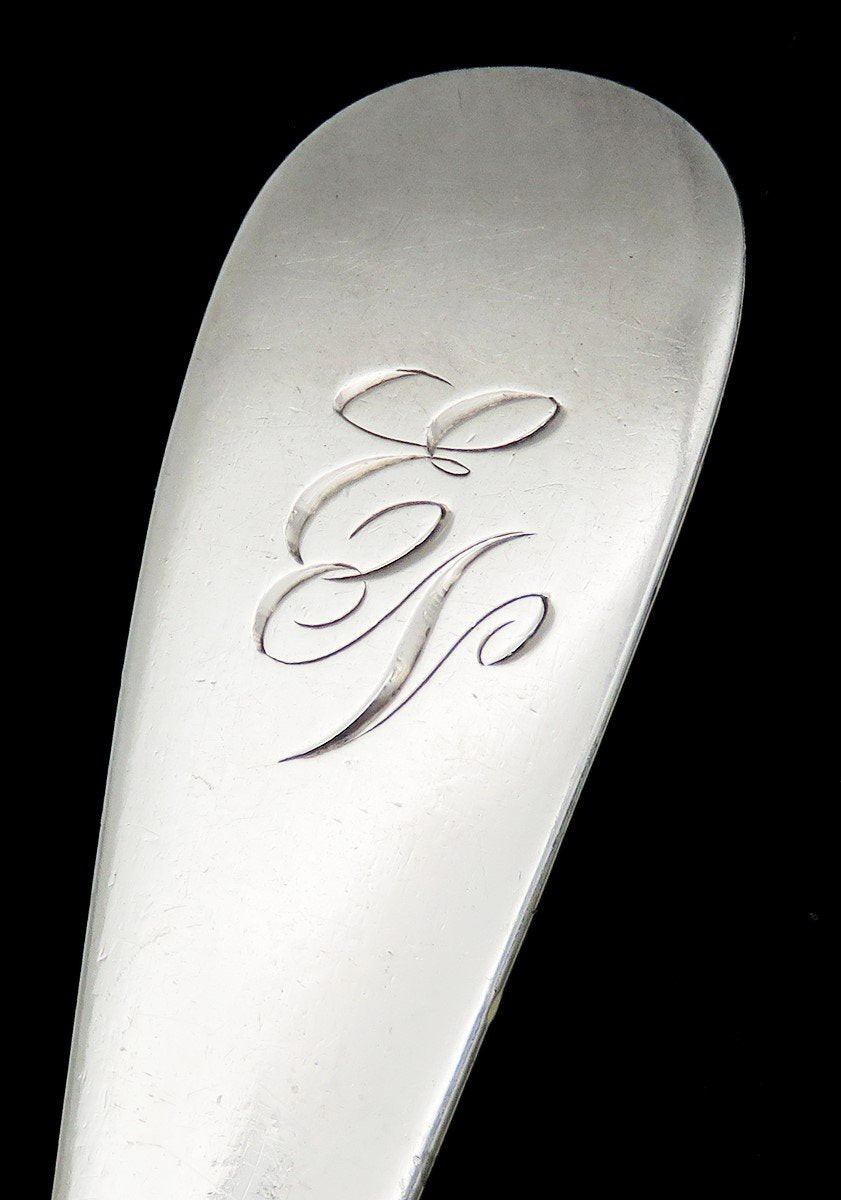Beautiful Sterling Silver Serving Fork Stieff Rose Pat 7 3/4 in