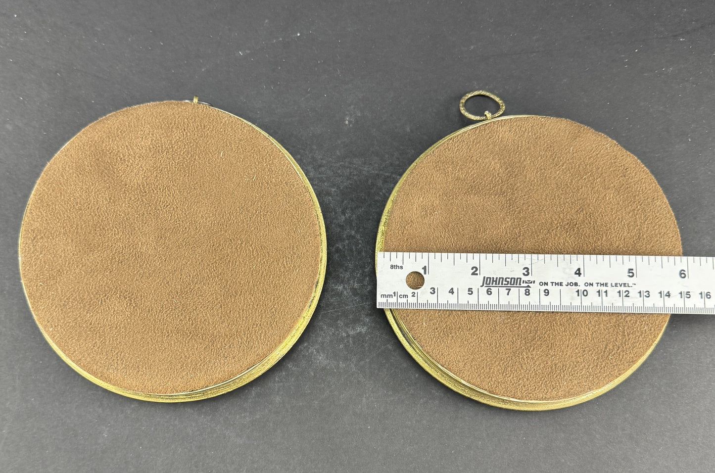 Pair 1800s French Bronze Patinated Lead Napoleon Marie Louise Medals, Andrieu