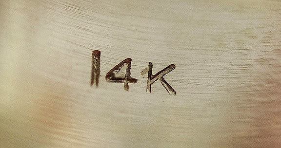Striking 14K White Gold & Diamond Wide Band Ring Size 7.5