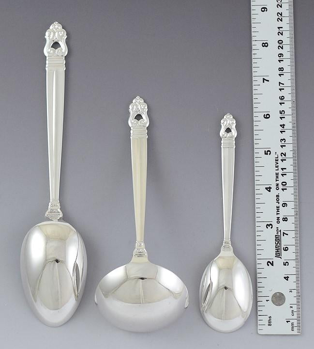 35pc Superb International Sterling Silver Royal Danish Flatware Silverware Set