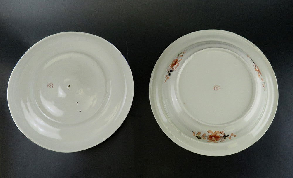 Beautiful Antique Davenport Imari Porcelain Covered Entree Round Serving Dish