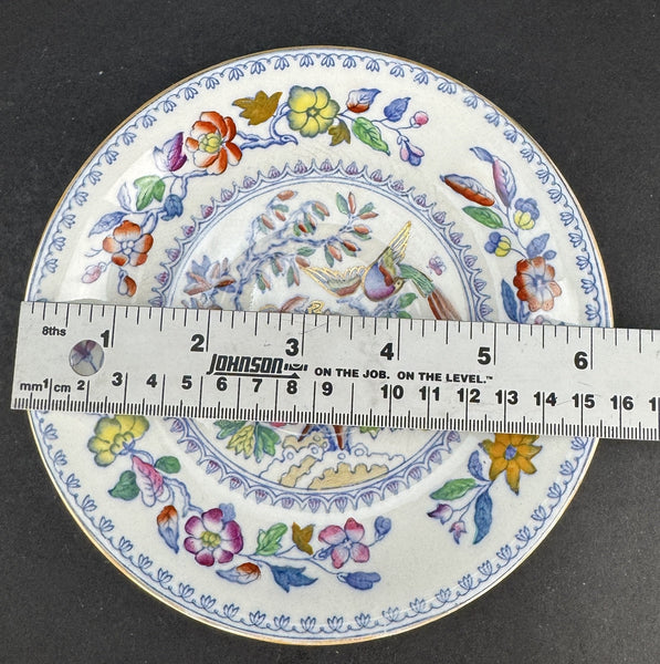 Nice Set c1920s Mason's Ironstone Flying Bird 3 Tea / Coffee Cups 10 Saucers