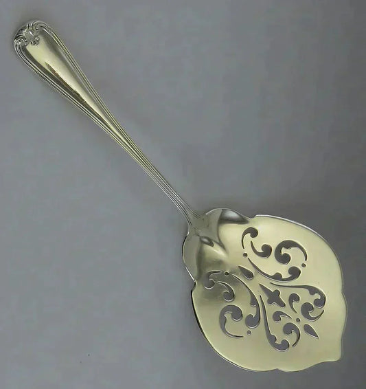Antique Sterling Silver Durgin New Standish Pierced Tomato Server NO MONO 8 1/4"