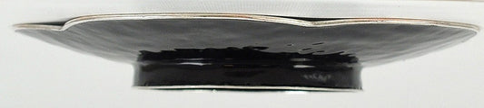 Beautiful Inaba Japanese Meiji Cloisonne Lobed Dish
