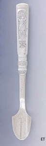 Rare Gorham Gilpen Fontainebleau 1880 Sterling Silver Cheese Scoop 9.5"