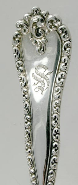 Decorative Sterling Silver w/ Gold Wash Hamilton Diesinger Fish Slice Server