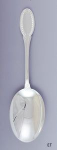 Fabulous Italian 800 Silver Large Casserole Serving Scoop Spoon NO MONO 10 3/4"