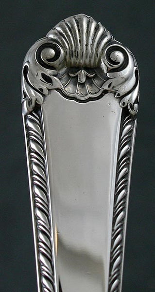 Tuttle Lamerie Pattern Sterling Silver Fork NO MONO 8 3/4"