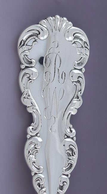 Lovely Whiting Sterling Silver Louis XV Asparagus Server / Serving Fork